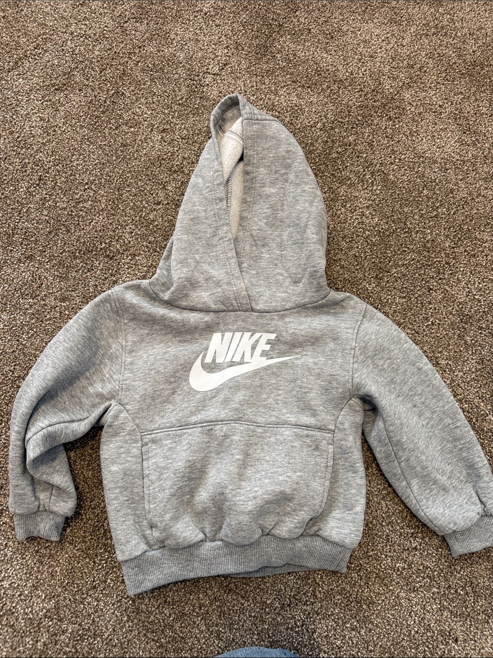 Toddler Nike pull over hooded sweatshirt 24m